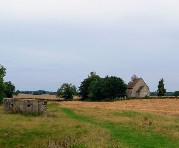 St Rumwolds church at Bonnington