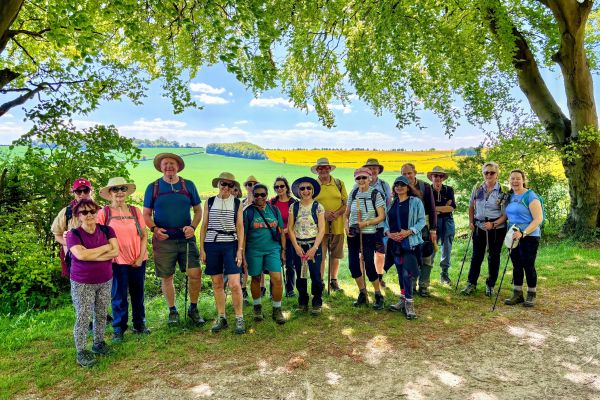 Group photo of ramblers