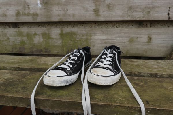 old training shoes