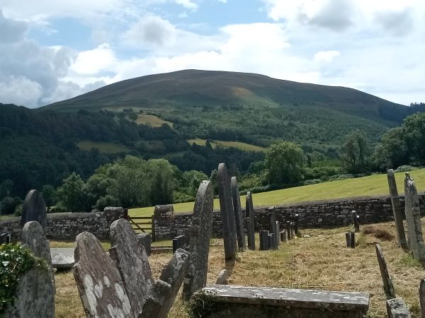 View from Aber Chapel
