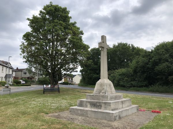 The memorial at Hertford Heath