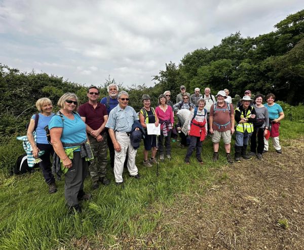 Group photo of ramblers