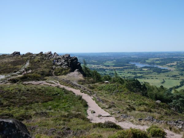 The Roaches, a rocky ridge