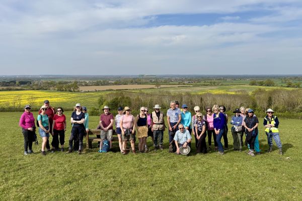 Group photo of ramblers