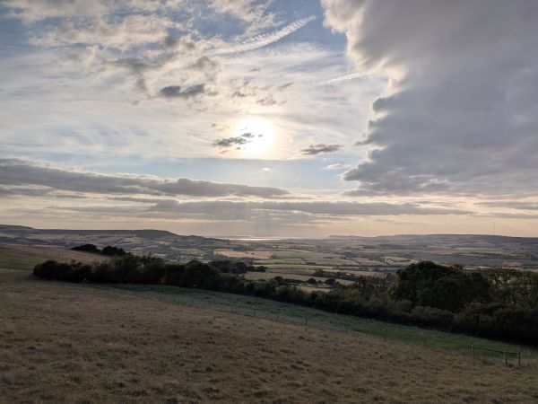 A sunset