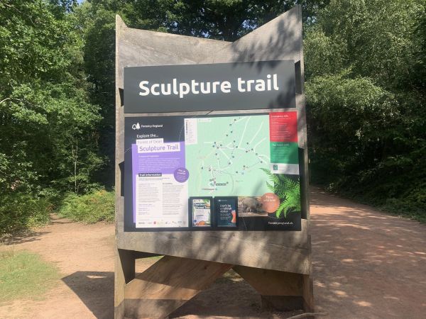 Map of the trail