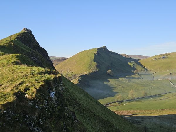 One of the ridges we'll be walking along
