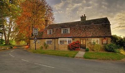 Picture shows the Crown Inn public house in the village of Broughton 