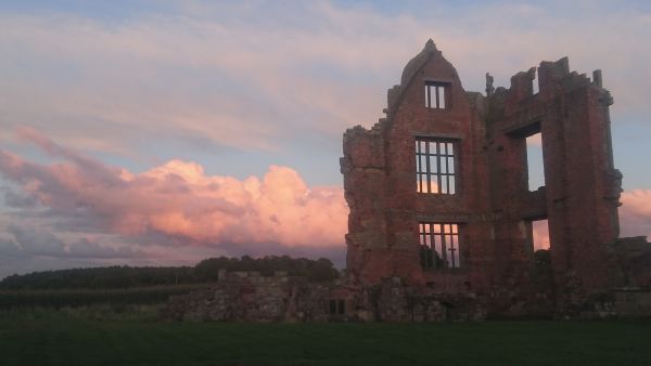 Moreton Corbett 'Castle', although it's mainly Elizabethan 
