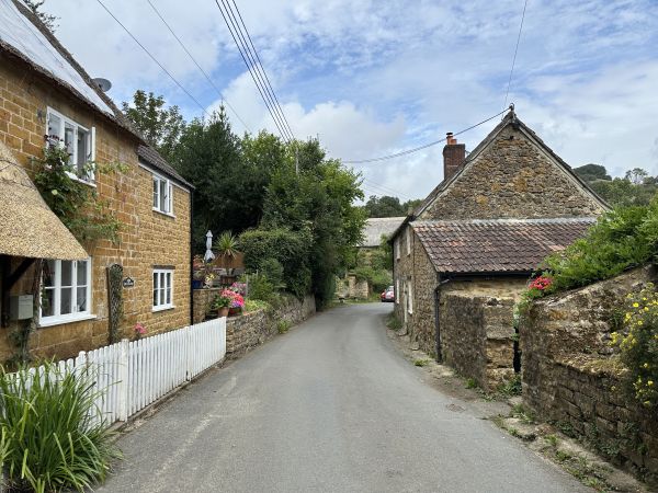 The pretty village of Stoke Abbott