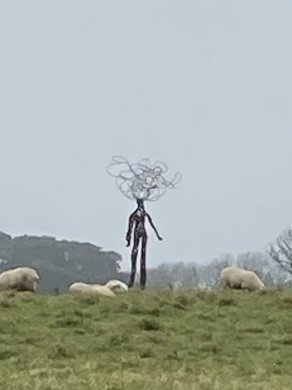 The Thin Man we see on the way.