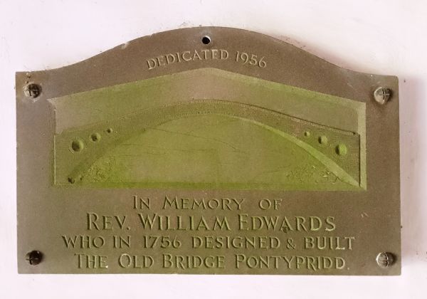 Memorial Plaque to William Edwards