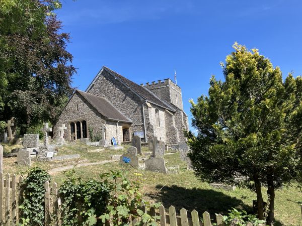 St Nicholas Church in Bramber 12th Century 