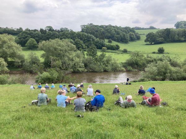 Enjoying the Wye