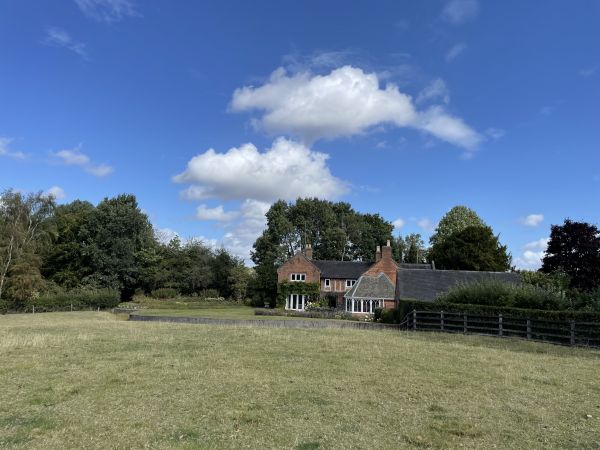 Picturesque house on route