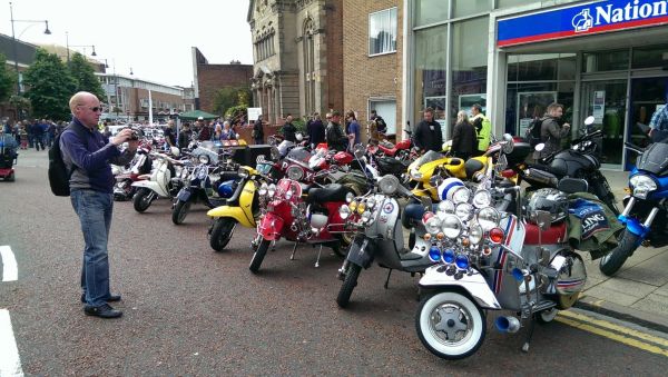 motorcycles at hinckley classic motor show