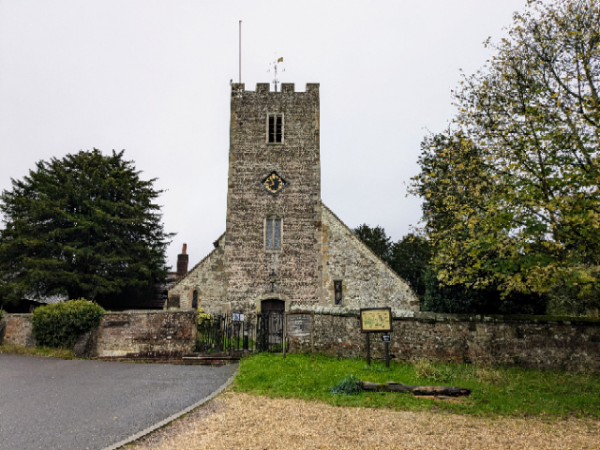 Buriton church