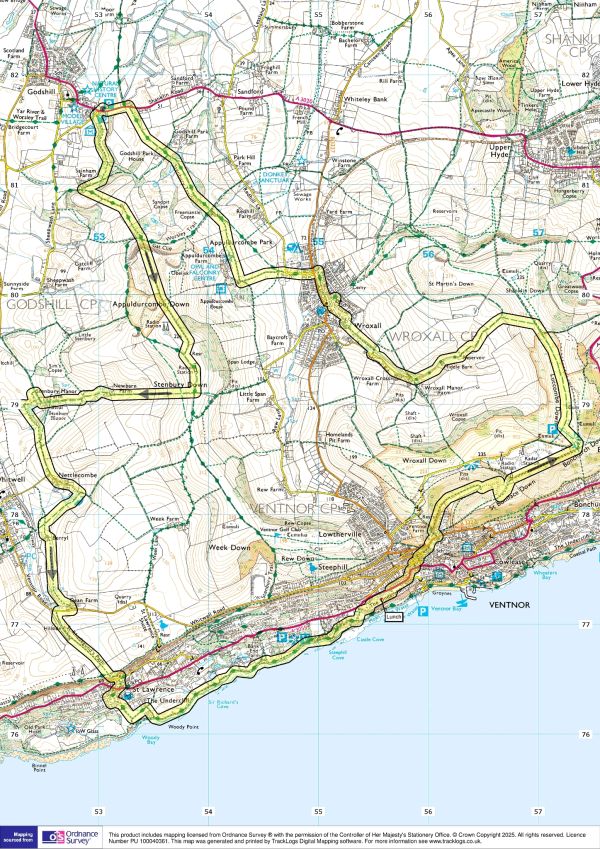 Godshill walk 30 August 2025