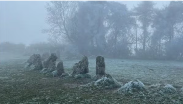 A photo of the Rollright stones