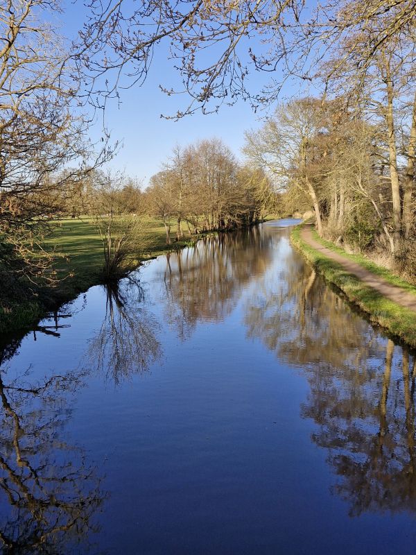 Waterside walking