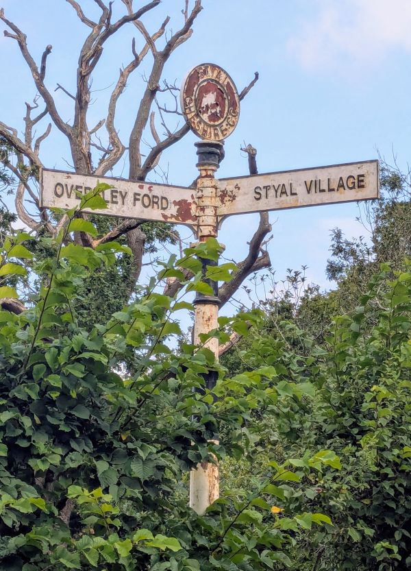 Finger Post on the walk