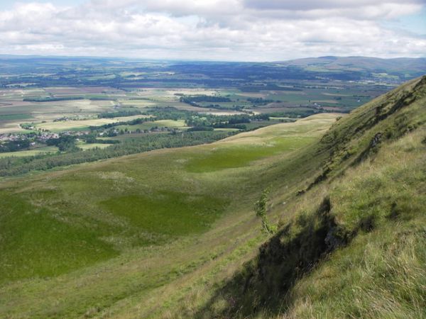 Carse of Stirling from Gargunnock Hills