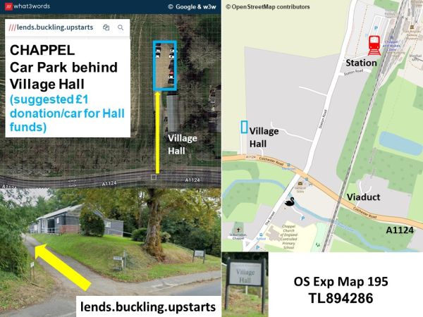 Google, w3w, OpenStreetMap