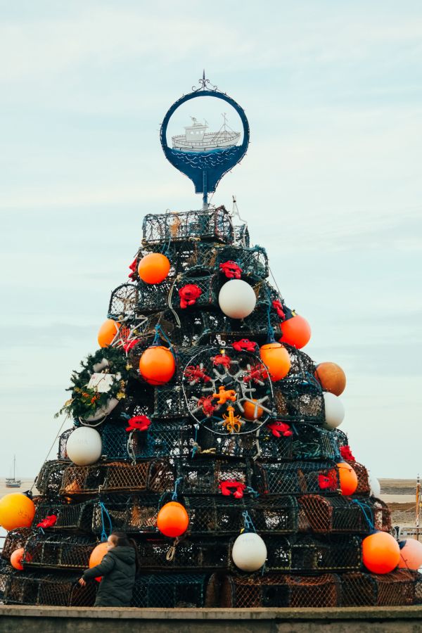 Christmas tree at Wells