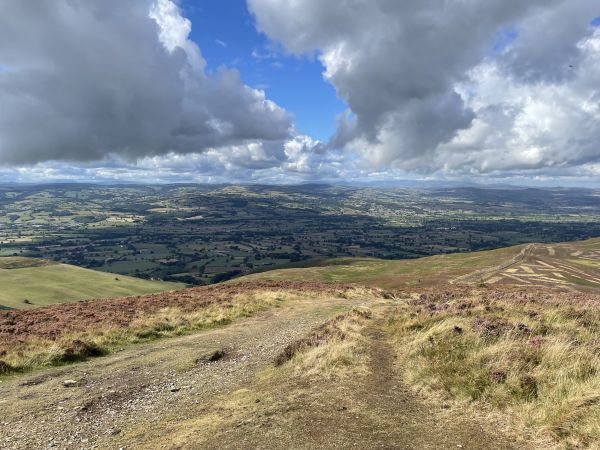 Offa's Dyke Path. Photo by Nigel Rimmer.