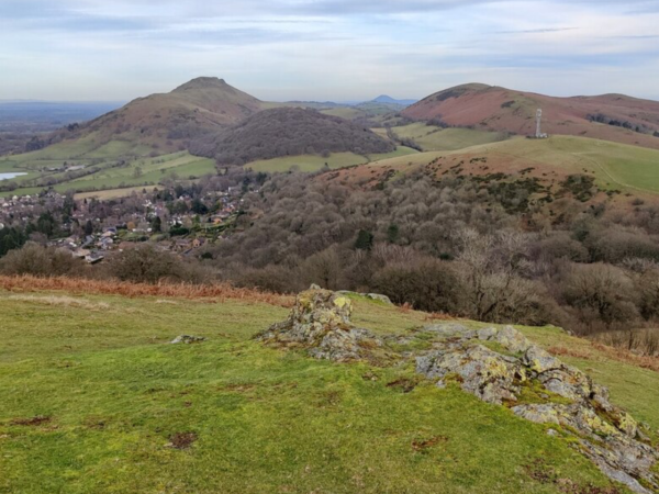 Top of Ragleth Hill