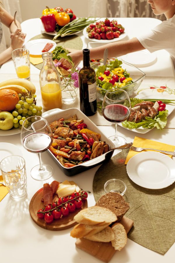 Buffet meal