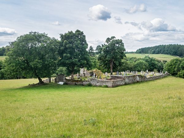Old Kilmadock church and graveyard