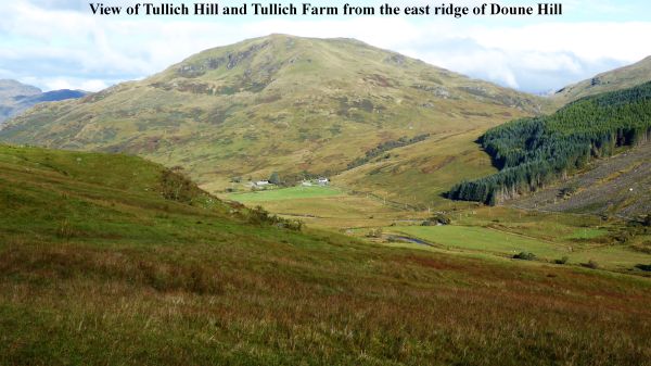 View of Tullich Hill and Tullich Farm