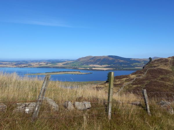 Loch Leven and Bishop Hill from Benarty ridge