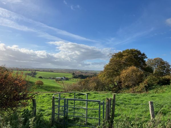 Countryside around Worfield