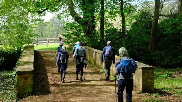 Walking at Adlestrop