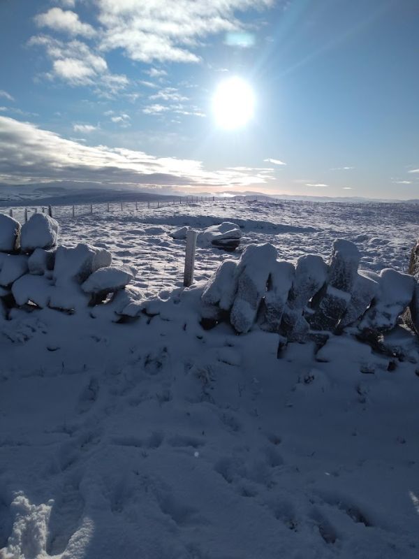 West Cairn in winter.