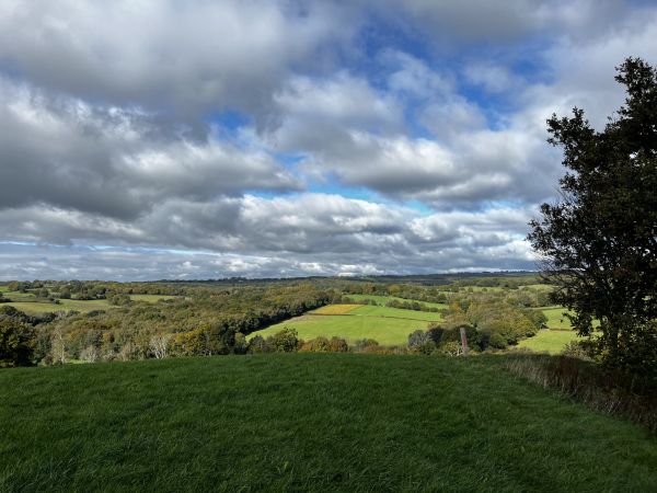 Beautiful countryside  view
