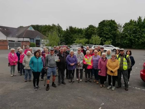A group of walkers