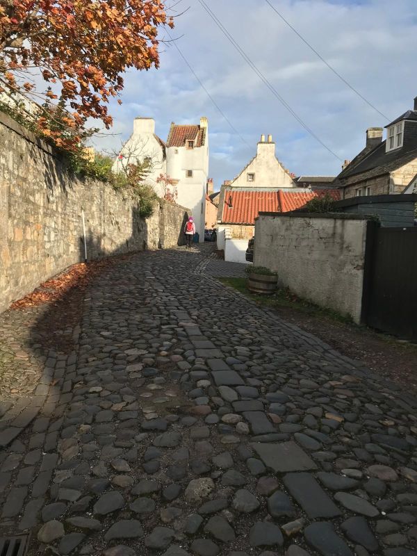 View of cobbled street