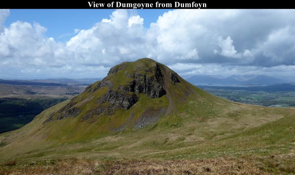 View of Dumgoyne from Dumfoyn