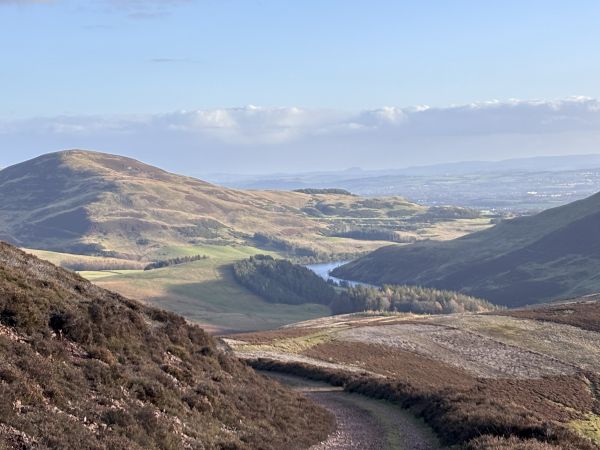 Descent from Black Hill
