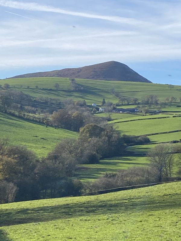 View along the route.