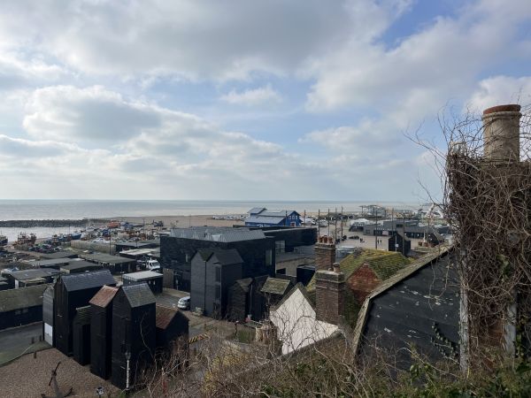 View over Hastings