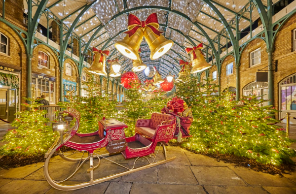 Covent garden xmas . Photo Credit Covent Garden