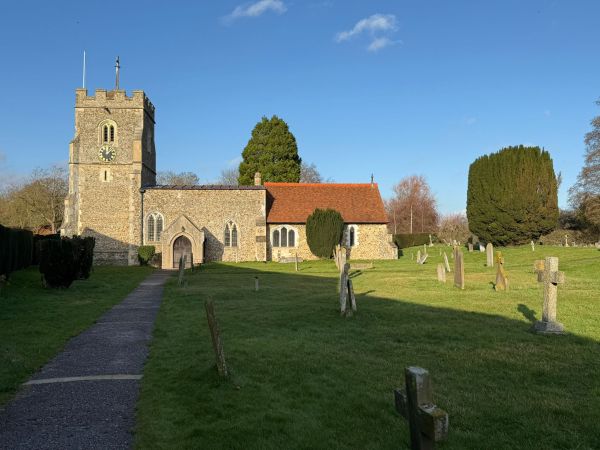 St Mary's church, Graveley