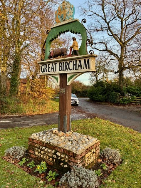 Bircham village sign