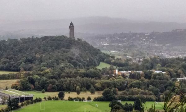Distant view of the Wallace Monument