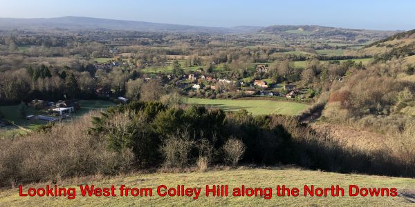 The view from Colley Hill