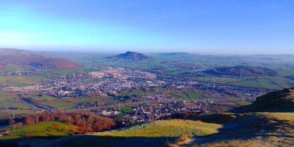View from Blorenge 31st Dec 2025